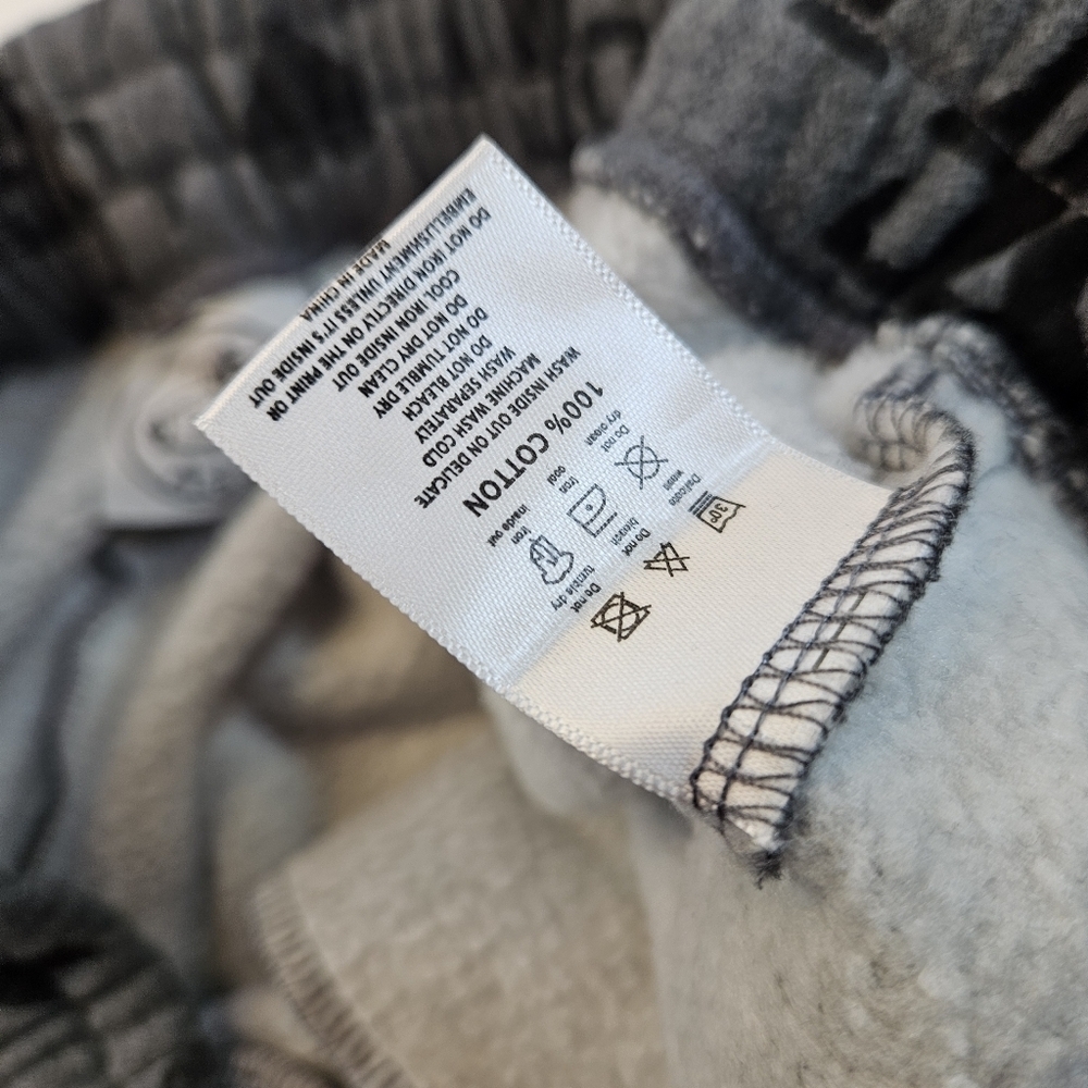 Alex’s stupid Studio STU Sweatpants Size Large Gray And Black A.S.S - Picture 7 of 9